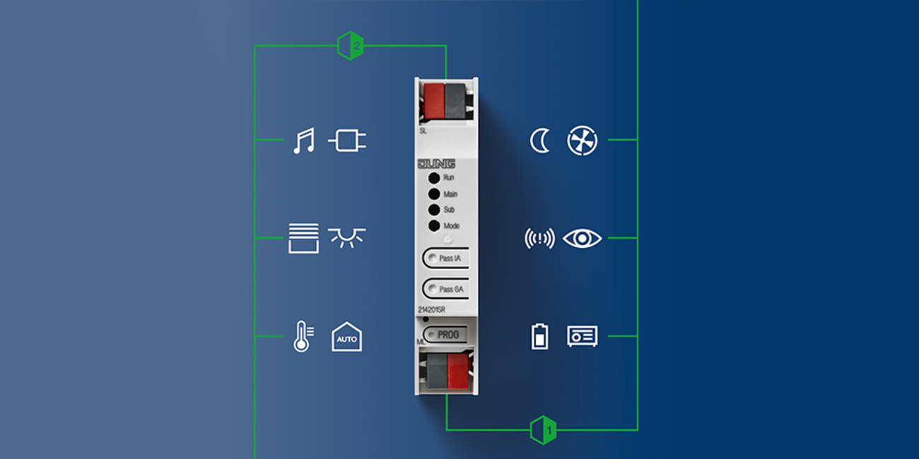 KNX Bereichs- und Linienkoppler bei Neuwirdt-Elektrotechnik GmbH in Dornburg-Thalheim