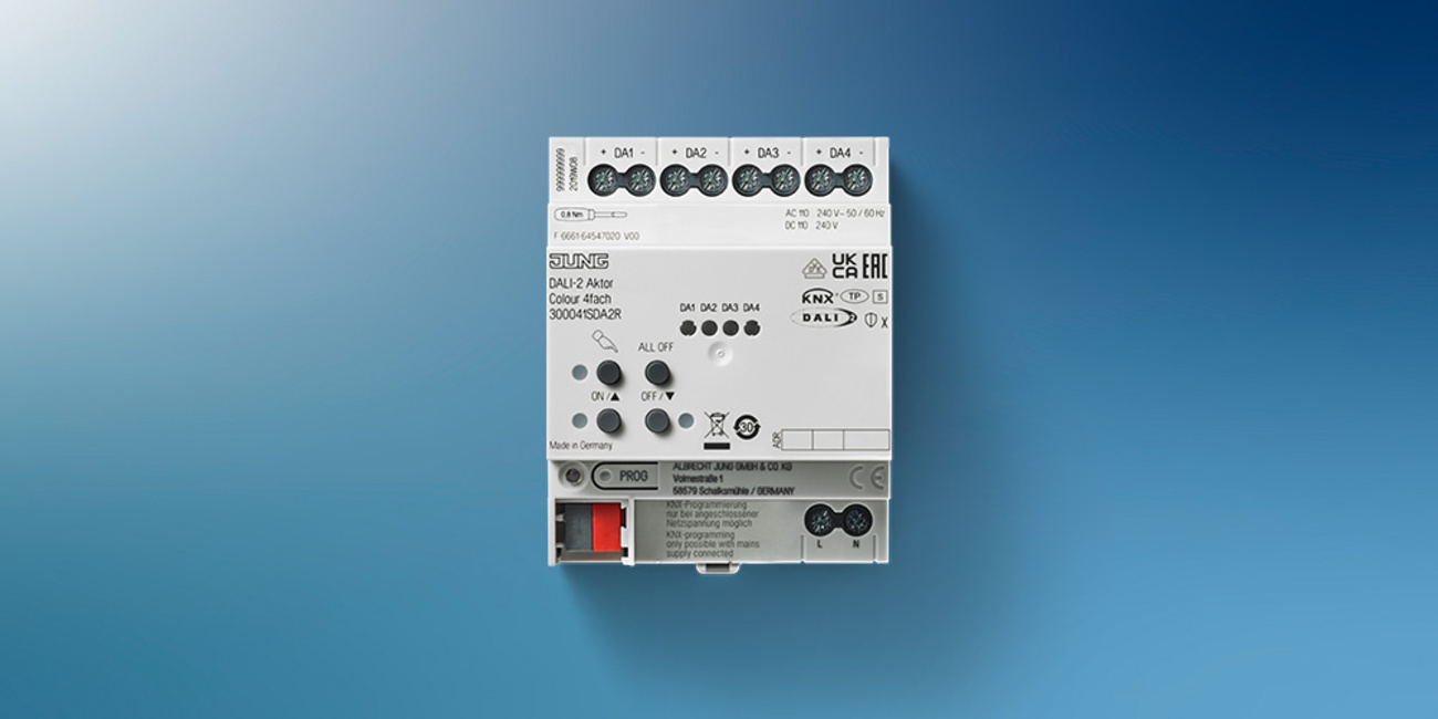 KNX DALI 2 Gateway Colour bei Neuwirdt-Elektrotechnik GmbH in Dornburg-Thalheim